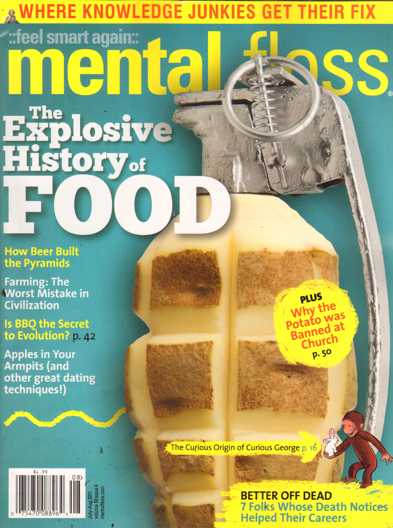 Mental-Floss July 01, 2011 Issue Cover