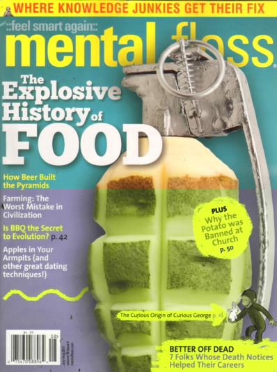 Mental Floss July 01, 2011 Issue Cover