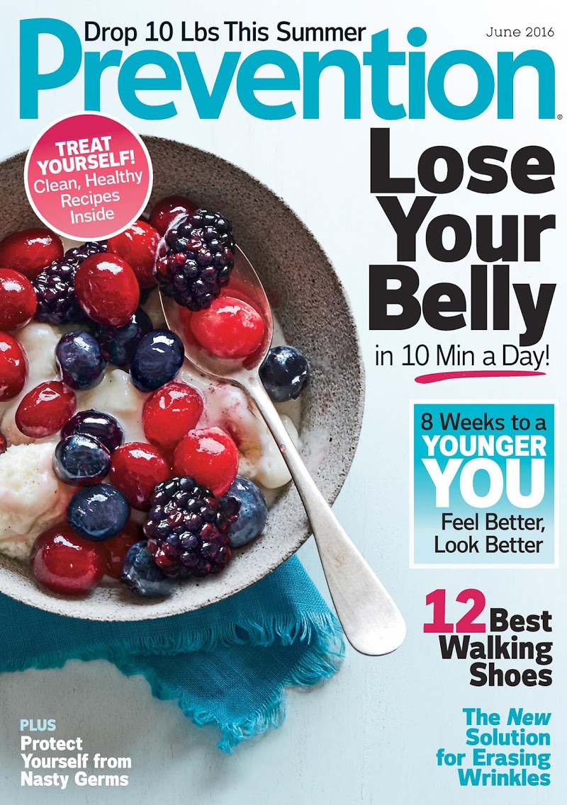 Prevention June 01, 2016 Issue Cover