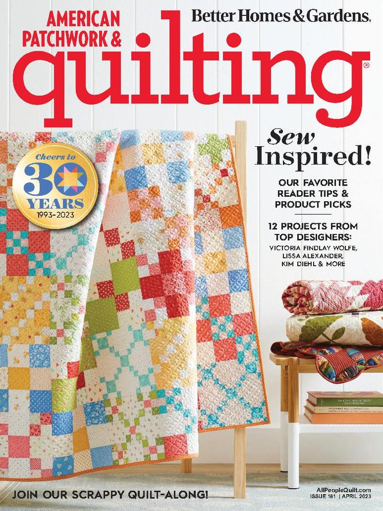 american-patchwork-and-quilting April 01, 2023 Issue Cover