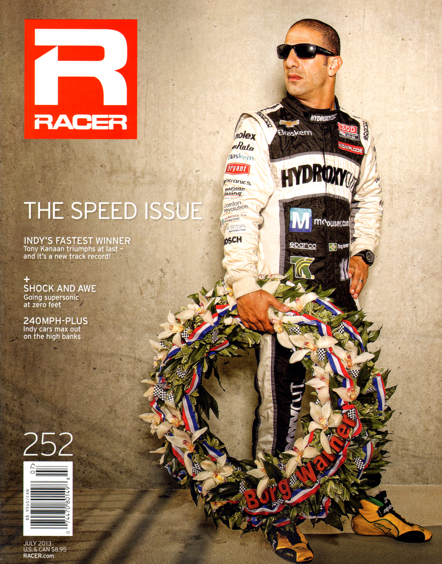 Racer July 01, 2013 Issue Cover