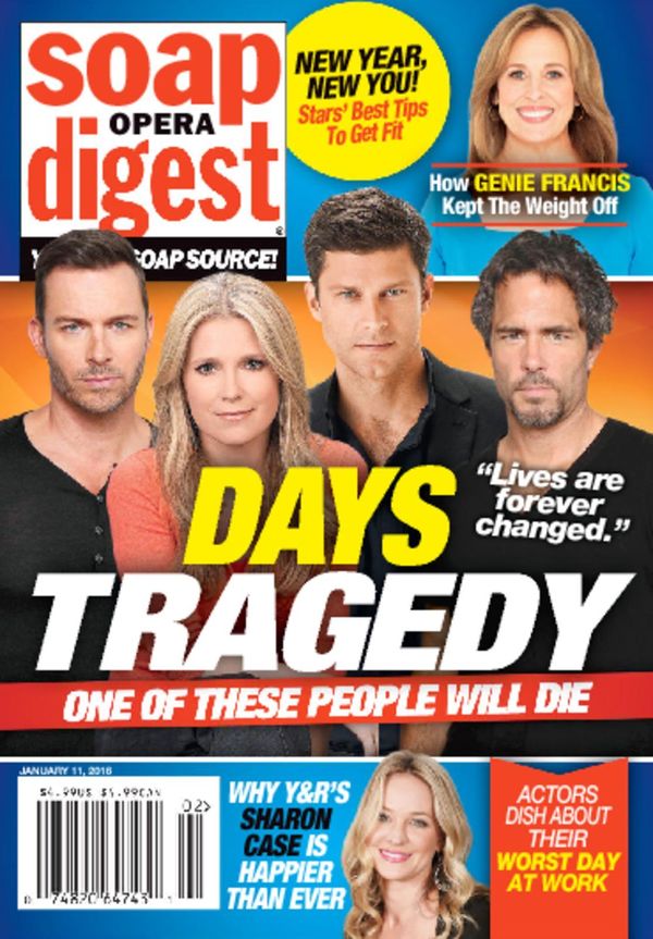 Soap-Opera-Digest January 11, 2016 Issue Cover