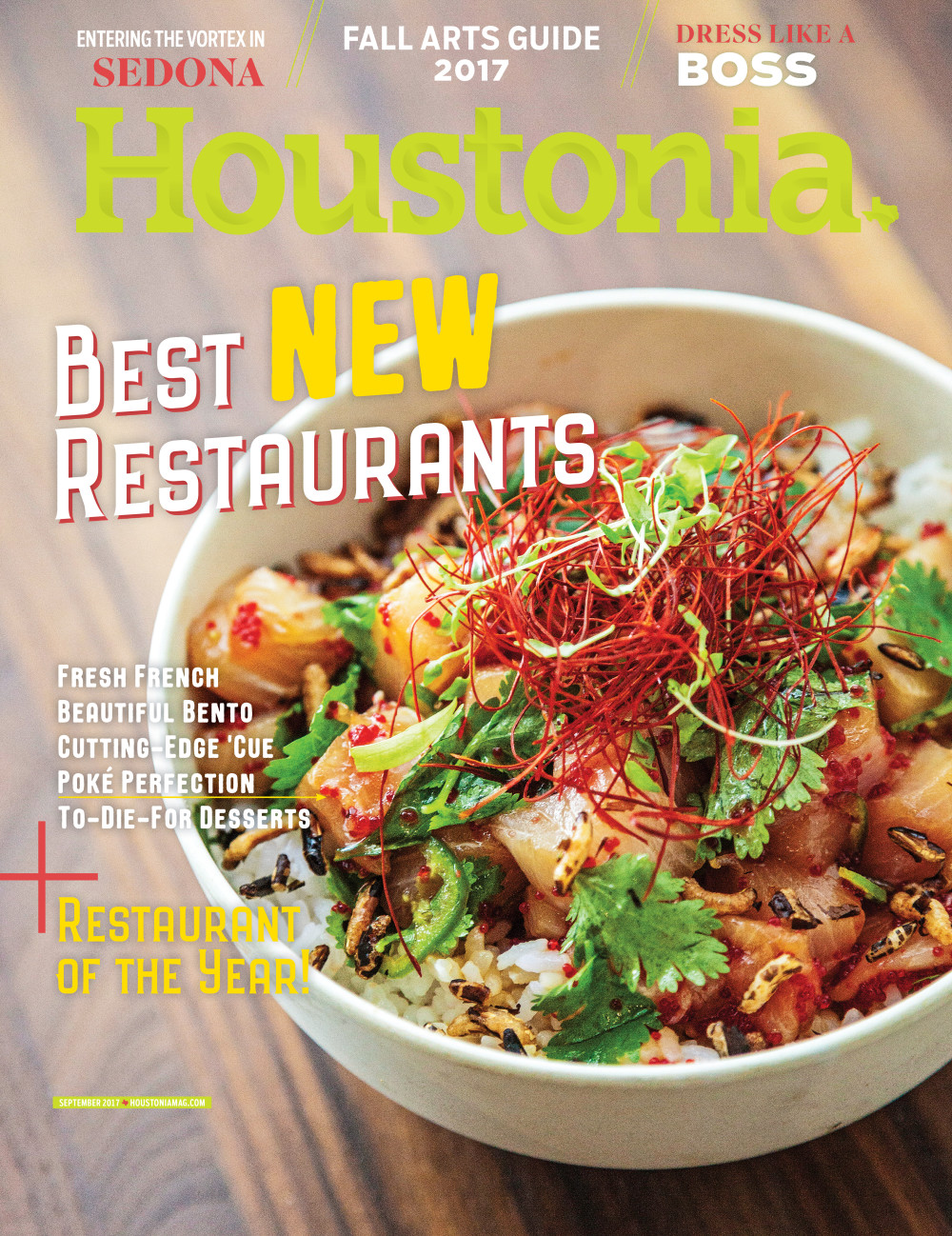 Houstonia September 01, 2017 Issue Cover