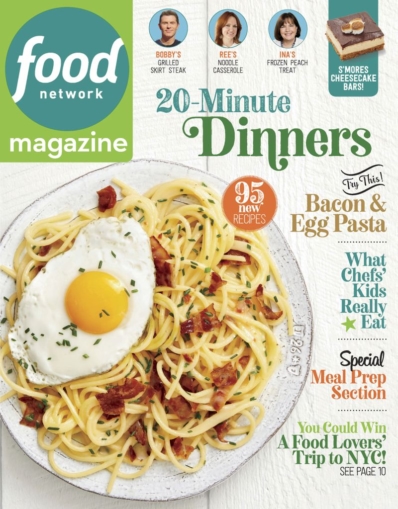 Food Network September 01, 2019 Issue Cover