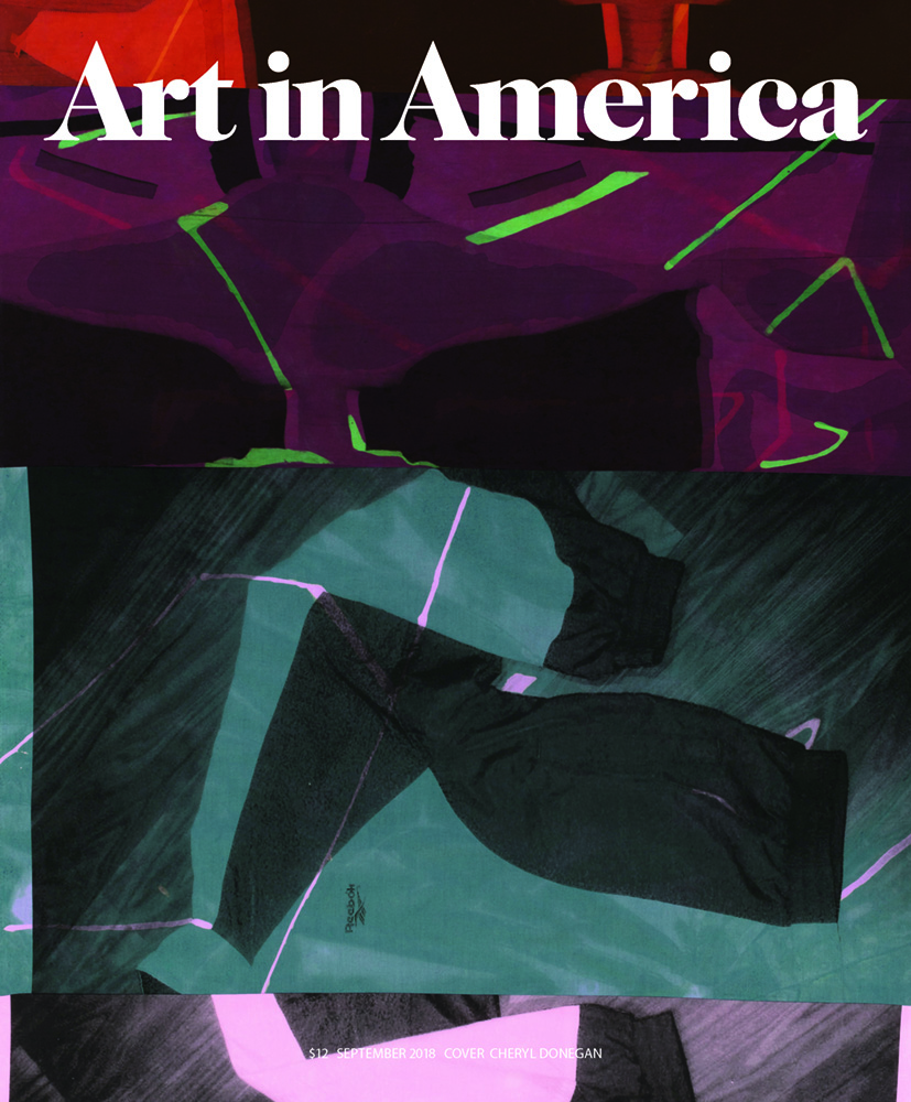 Art-In-America September 01, 2018 Issue Cover