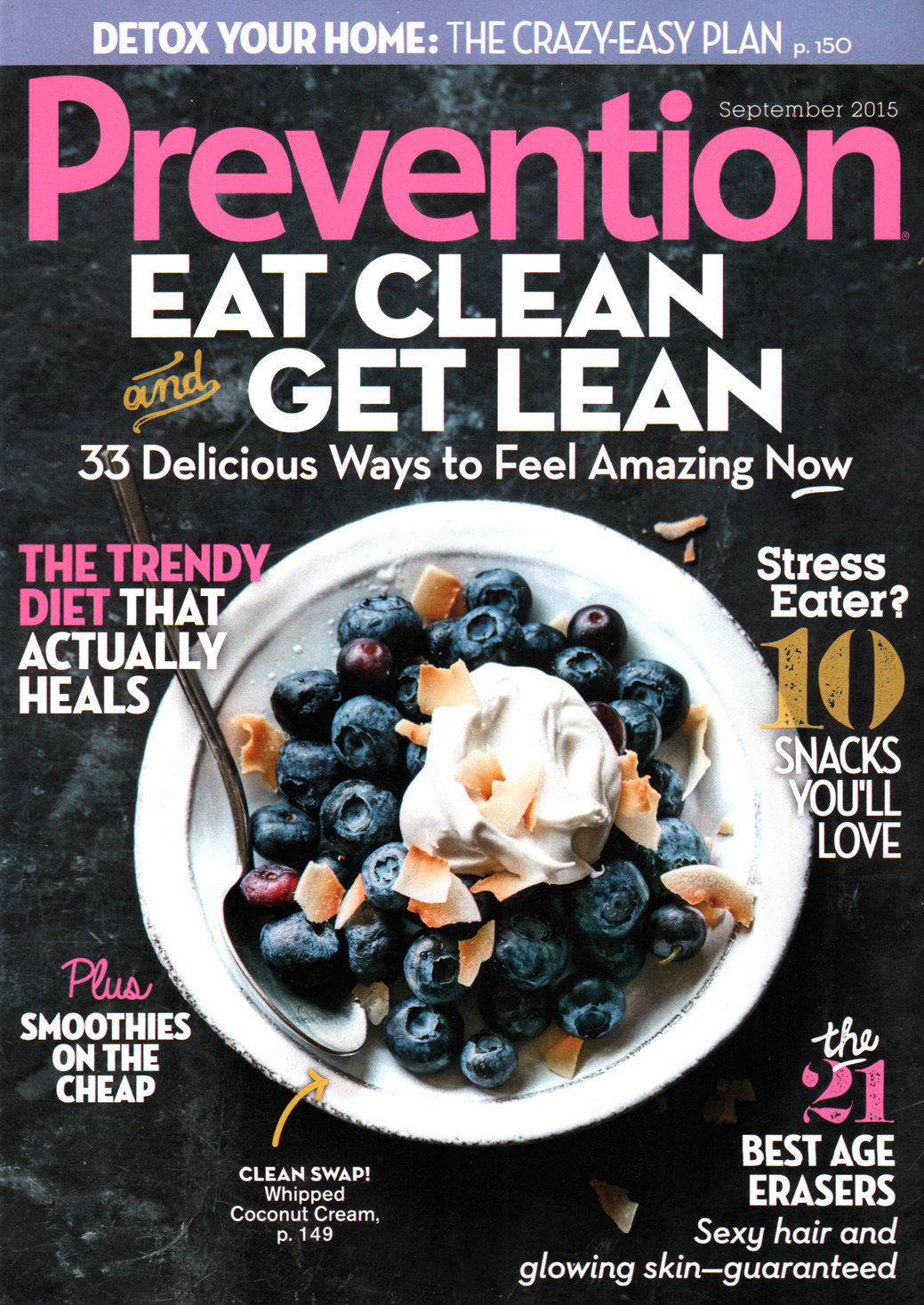 Prevention September 01, 2015 Issue Cover