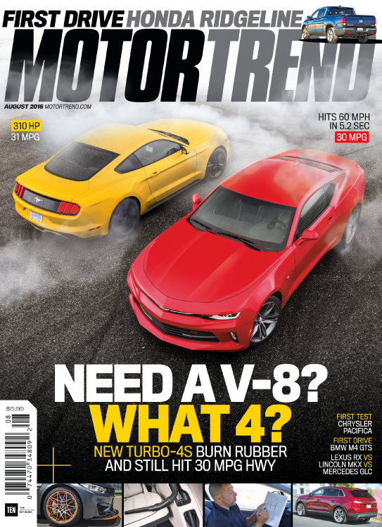 Motor-Trend August 01, 2016 Issue Cover
