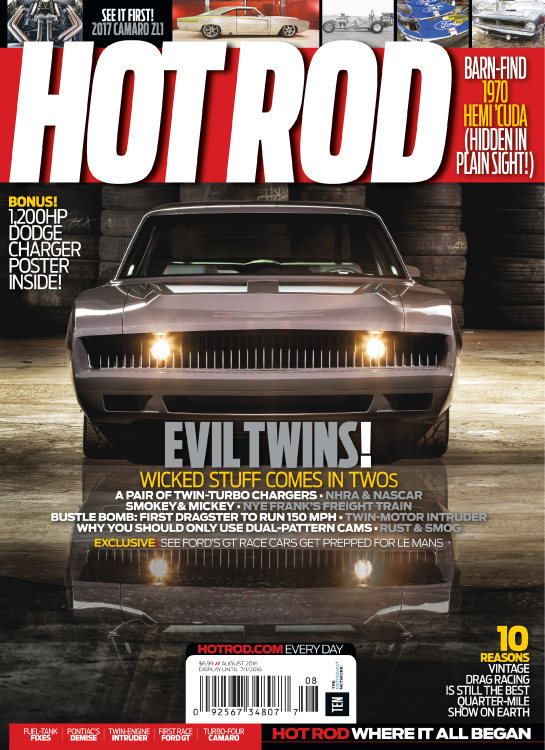 Hot-Rod August 01, 2016 Issue Cover