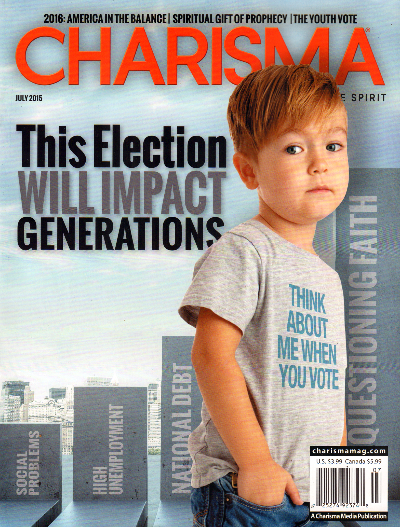 Charisma July 01, 2015 Issue Cover