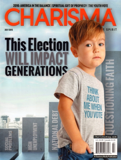 Charisma July 01, 2015 Issue Cover