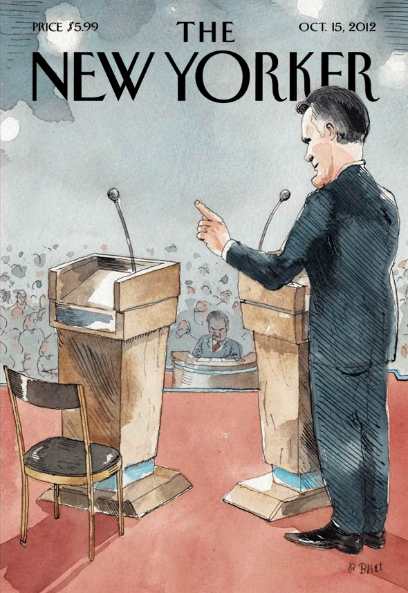 The-New-Yorker October 15, 2012 Issue Cover