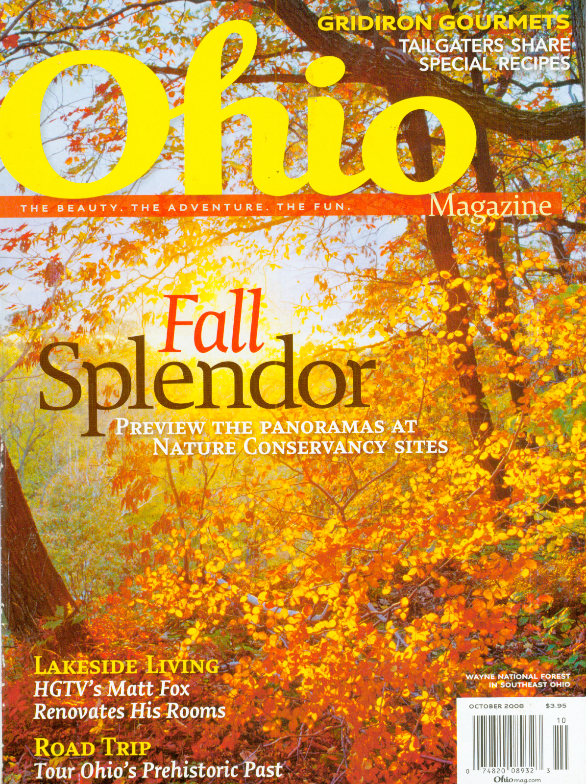 Ohio-Magazine October 01, 2008 Issue Cover