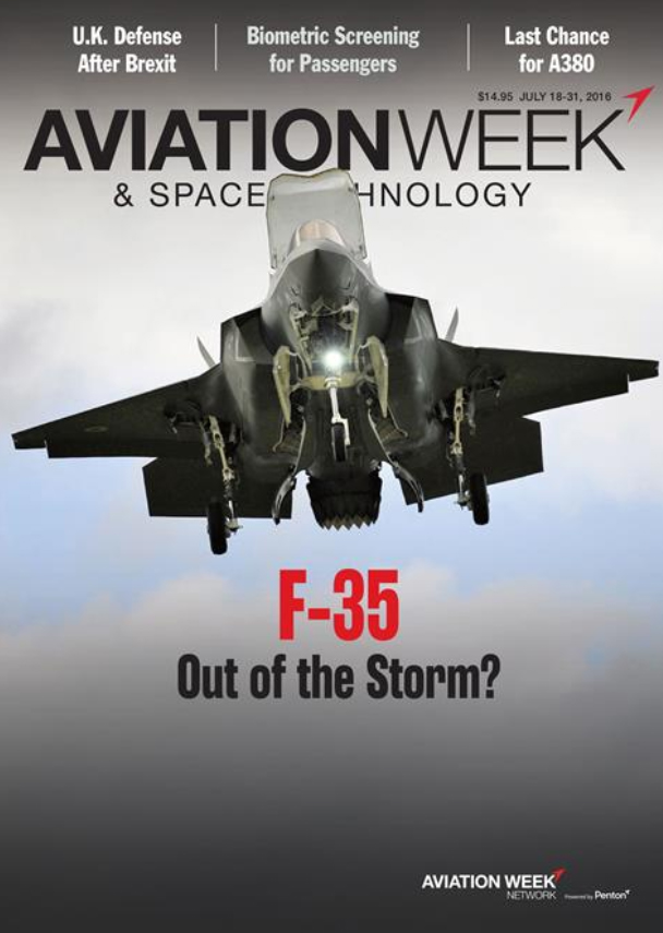 Aviation-Week-and-Space-Technology January 15, 2016 Issue Cover