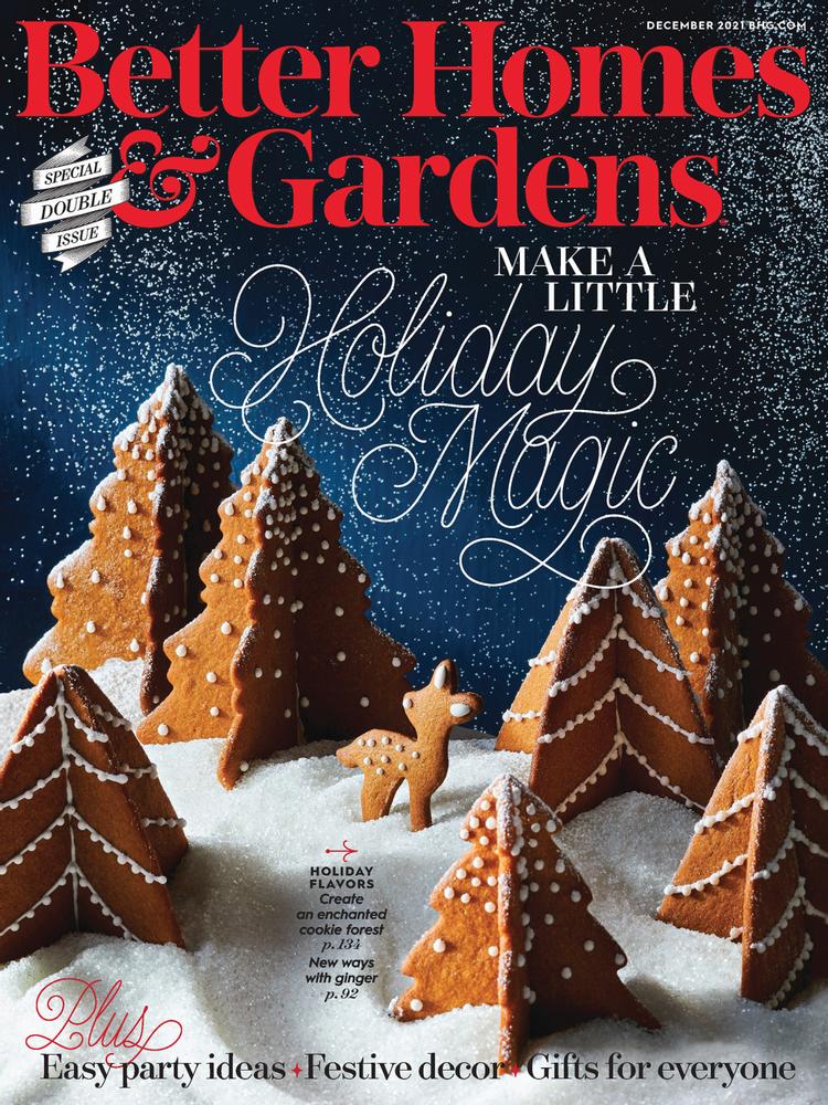 Better-Homes-and-Gardens December 01, 2021 Issue Cover