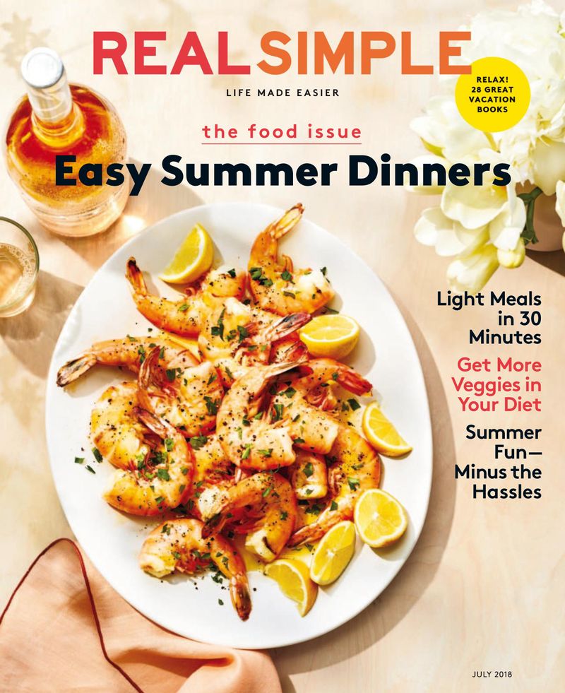 real-simple July 01, 2018 Issue Cover