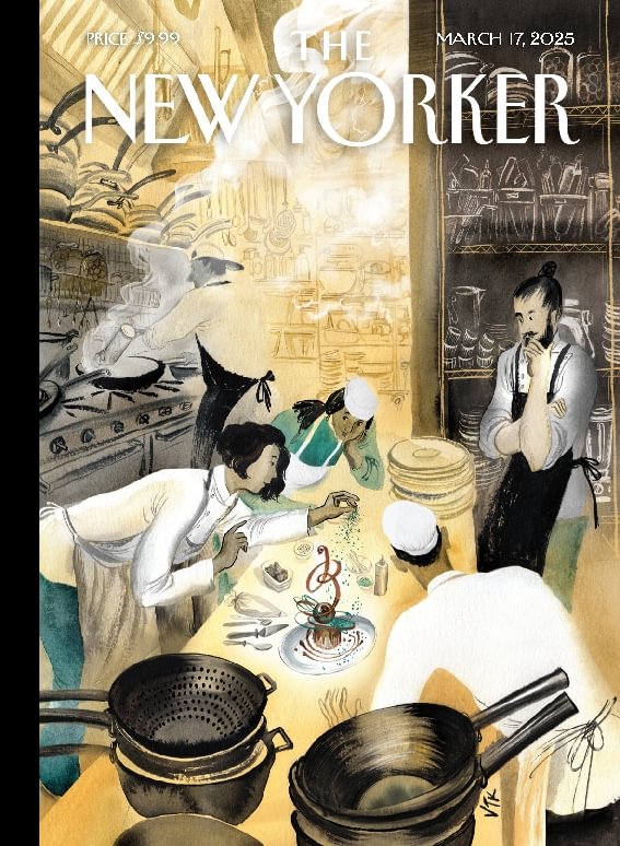the-new-yorker March 17, 2025 Issue Cover