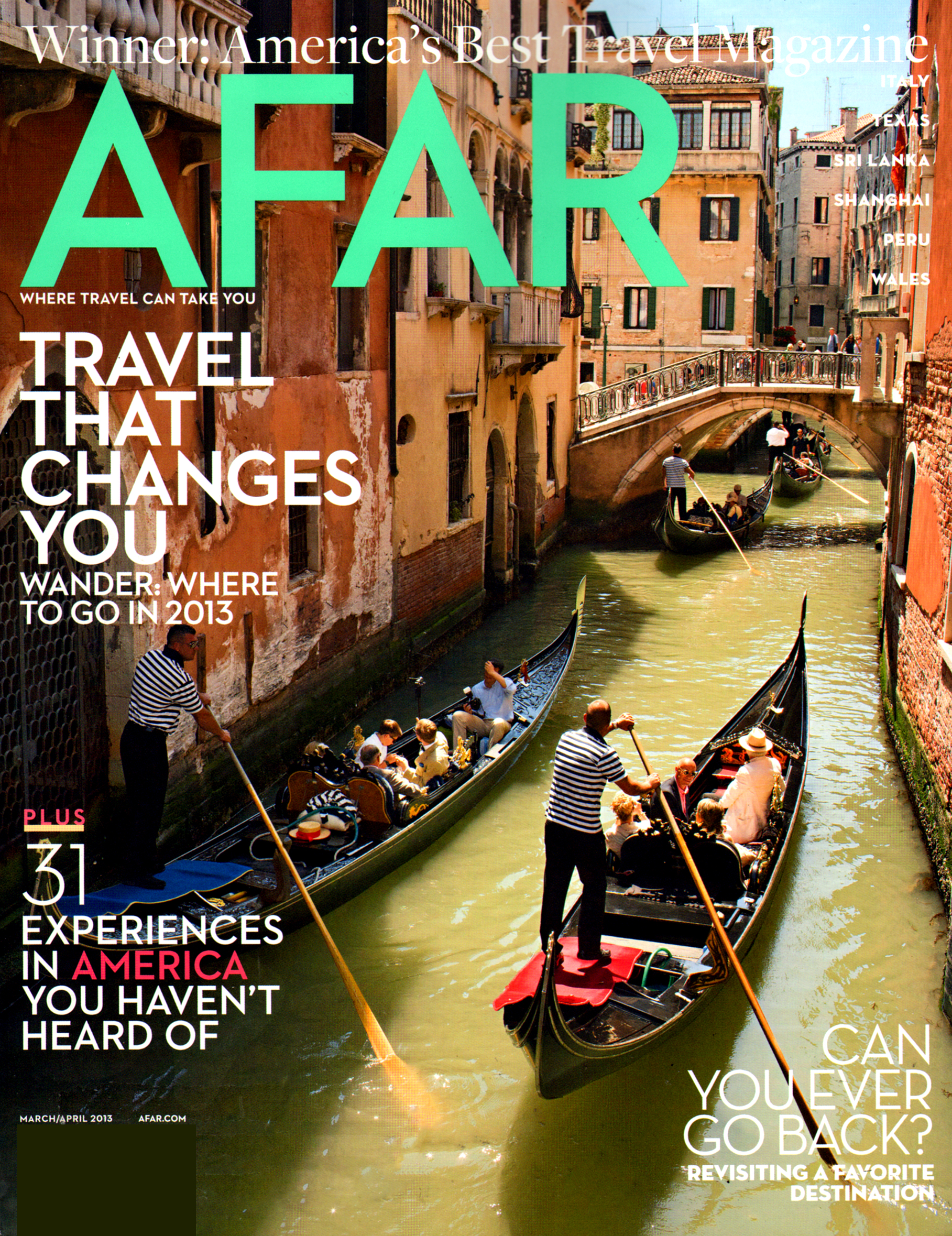 AFAR March 01, 2013 Issue Cover