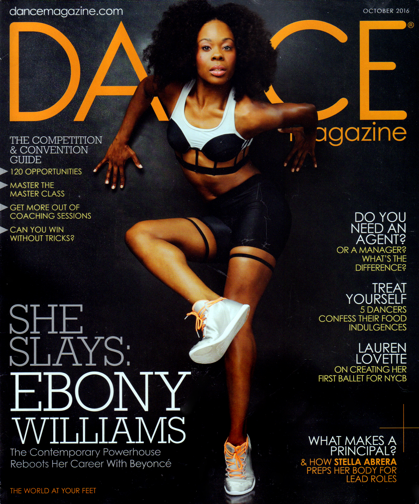Dance-Magazine October 01, 2016 Issue Cover