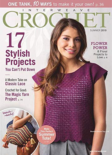 Interweave-Crochet June 01, 2019 Issue Cover