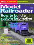 model-railroader August 01, 2021 Issue Cover
