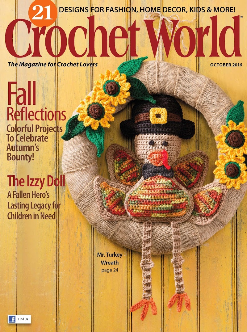 crochet-world October 01, 2016 Issue Cover