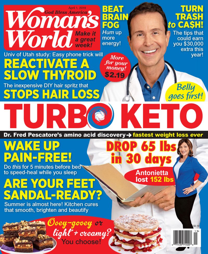 Womans-World April 01, 2019 Issue Cover