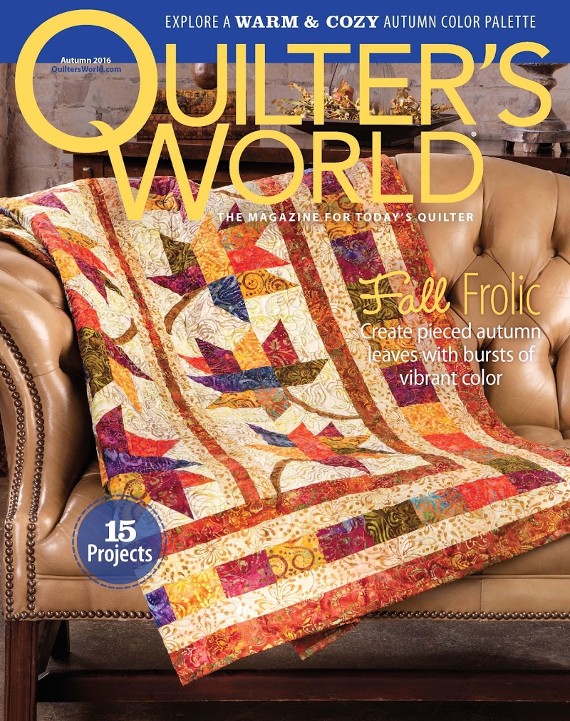 Quilters-World September 01, 2016 Issue Cover