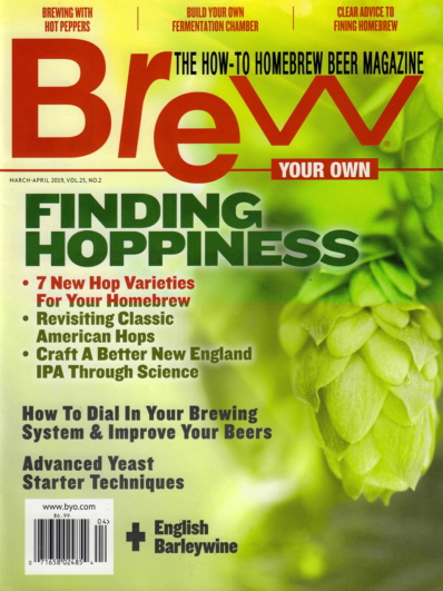 Brew Your Own March 01, 2019 Issue Cover