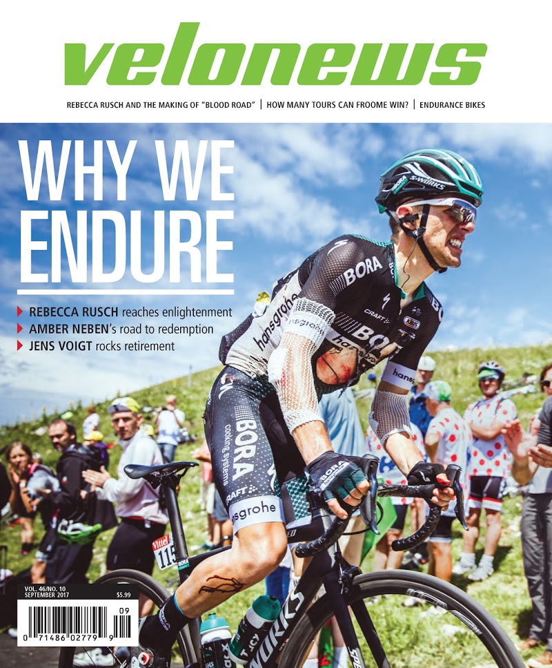 VeloNews September 01, 2017 Issue Cover