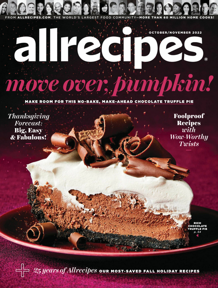 All-Recipes October 01, 2022 Issue Cover