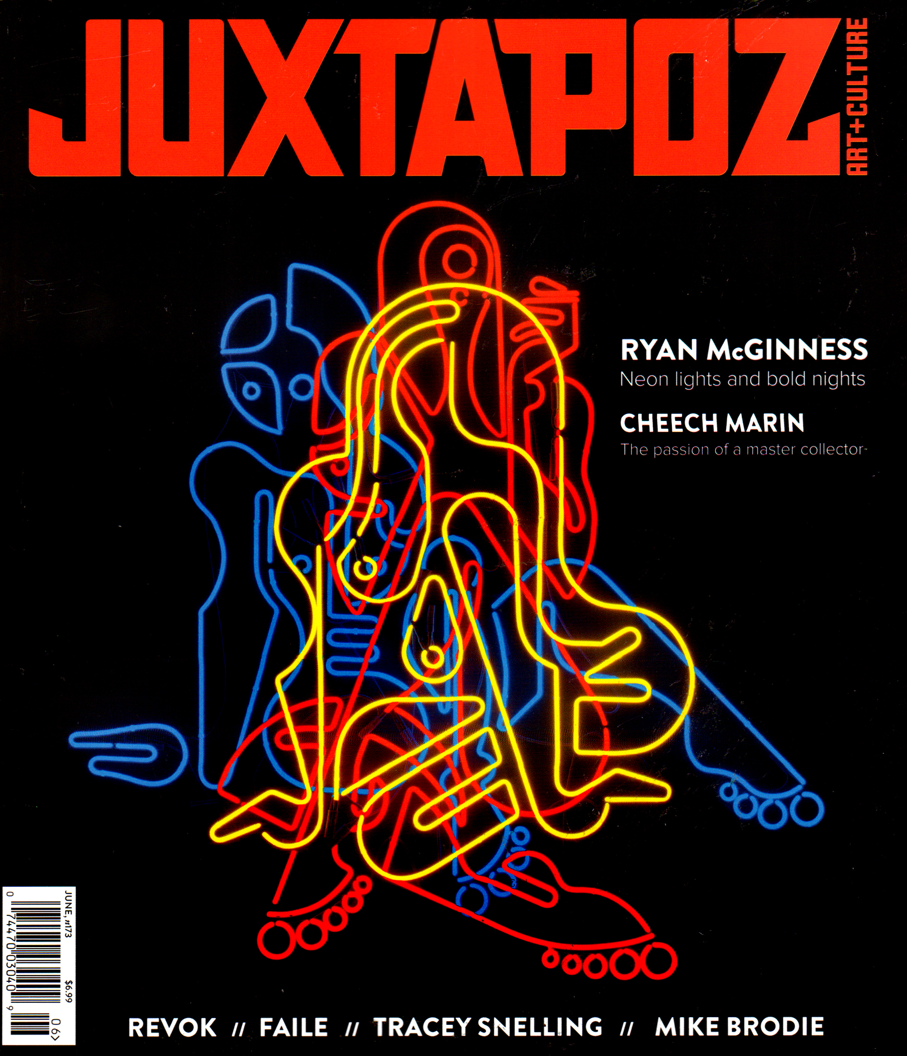 Juxtapoz June 01, 2015 Issue Cover
