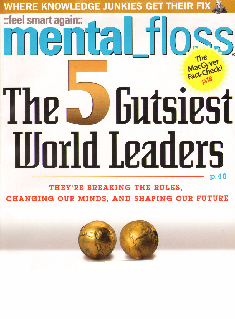 Mental-Floss September 01, 2009 Issue Cover