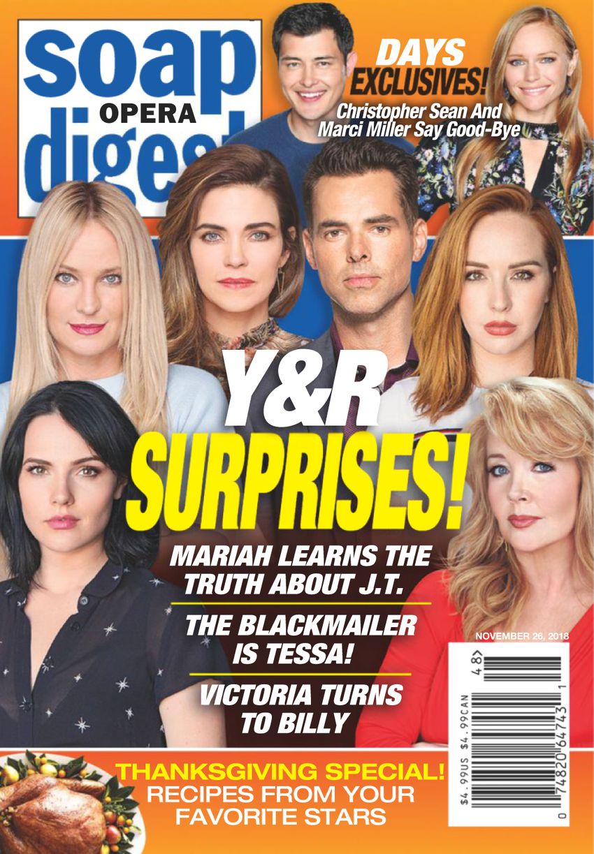 soap-opera-digest November 26, 2018 Issue Cover