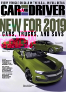 car-and-driver September 01, 2018 Issue Cover