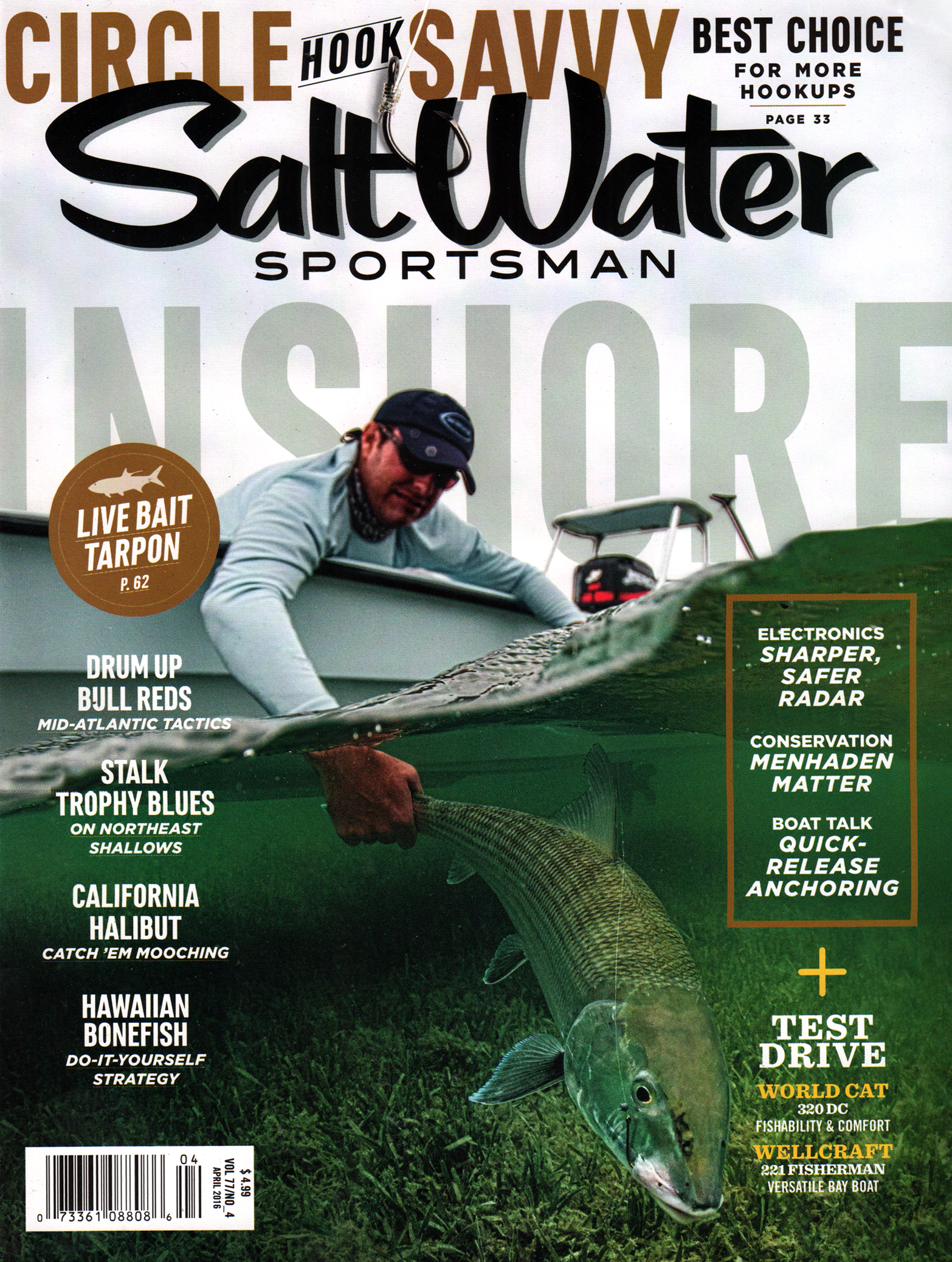 Salt-Water-Sportsman April 01, 2016 Issue Cover