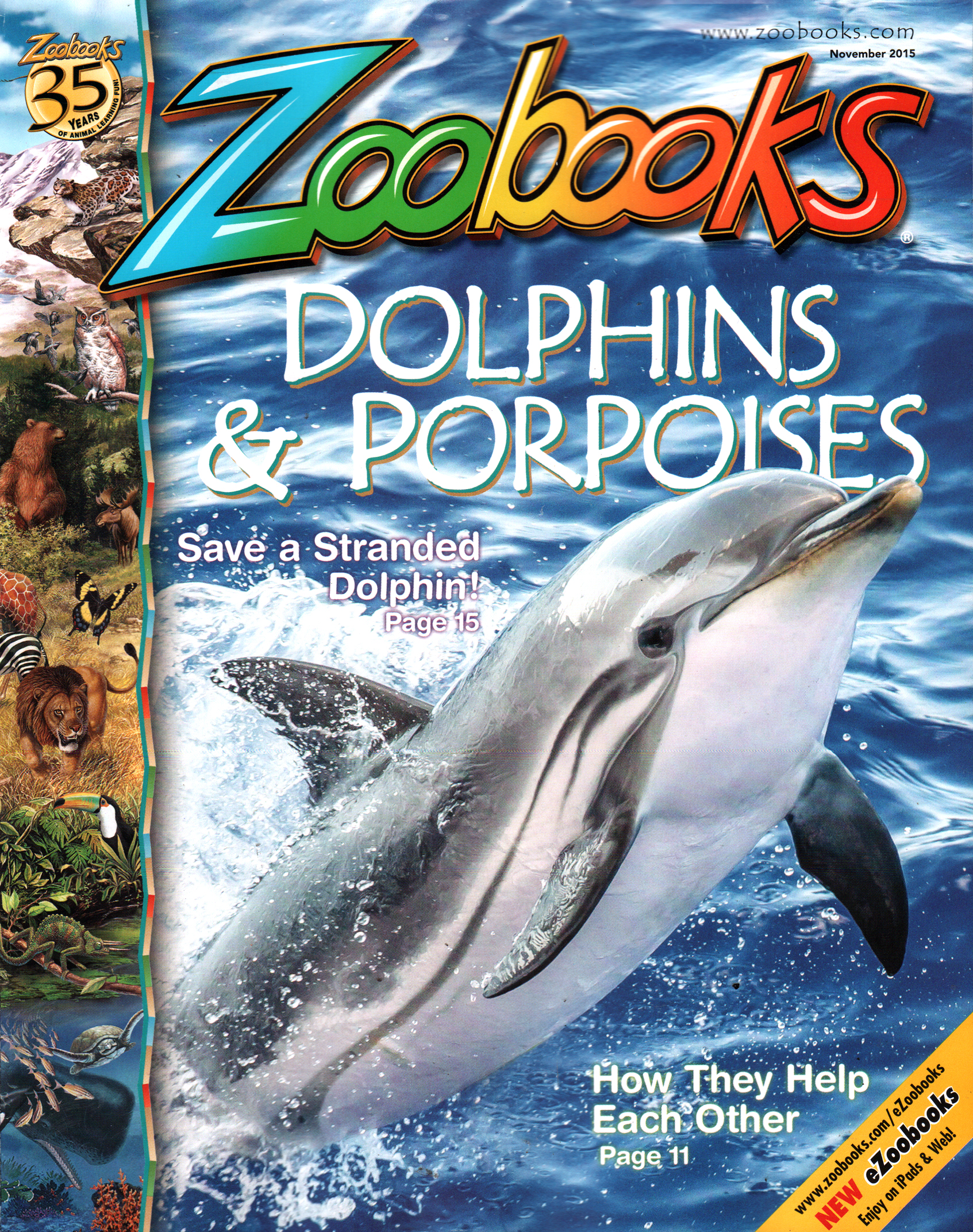 zoobooks October 01, 2015 Issue Cover