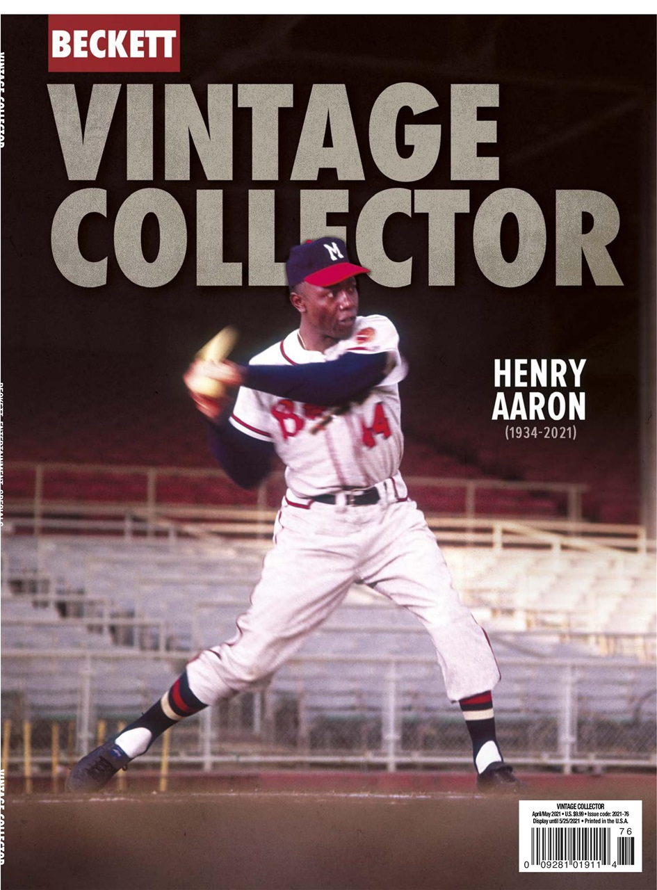 Beckett-Vintage-Collector April 01, 2021 Issue Cover