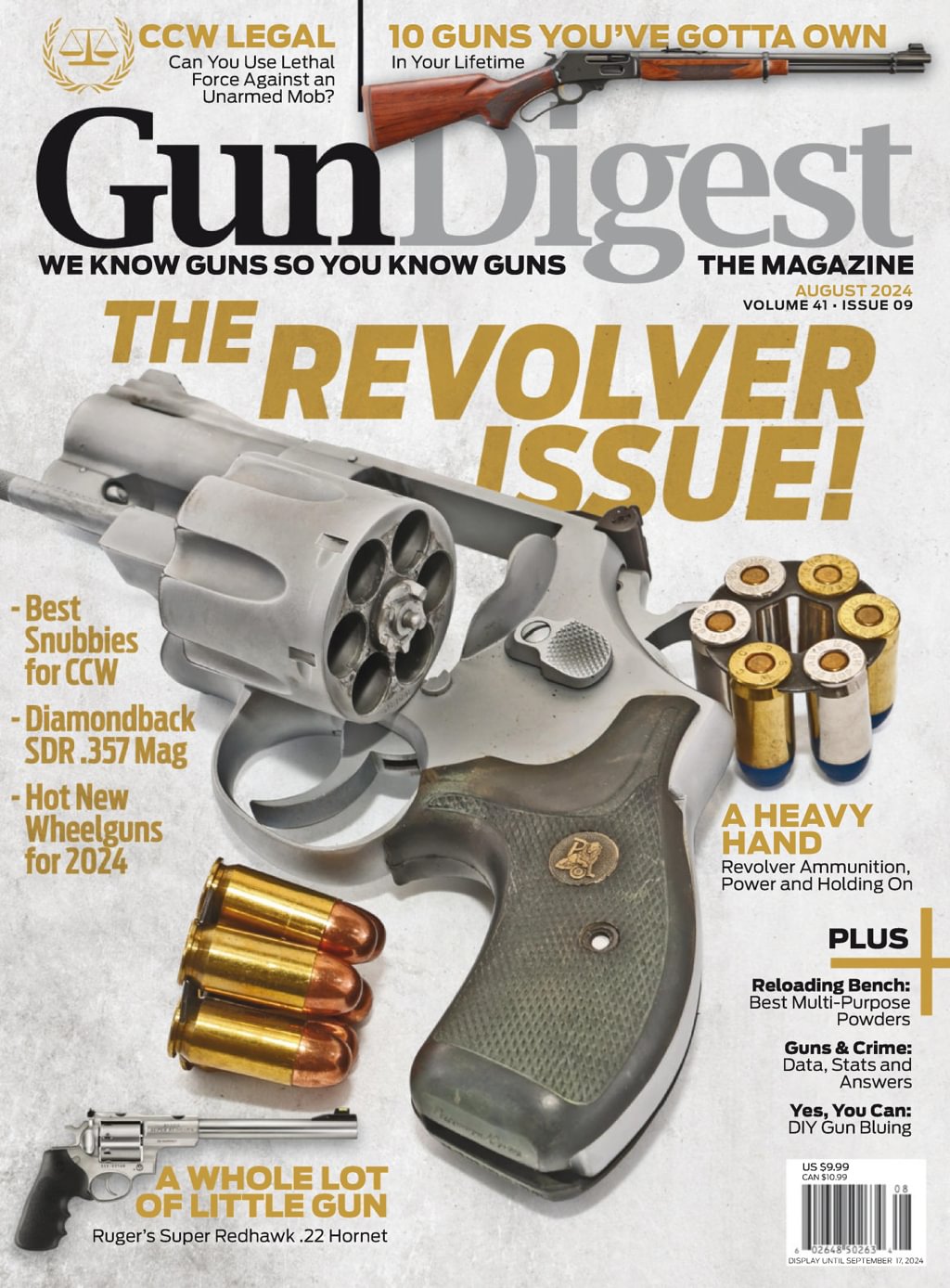 Gun-Digest August 01, 2024 Issue Cover