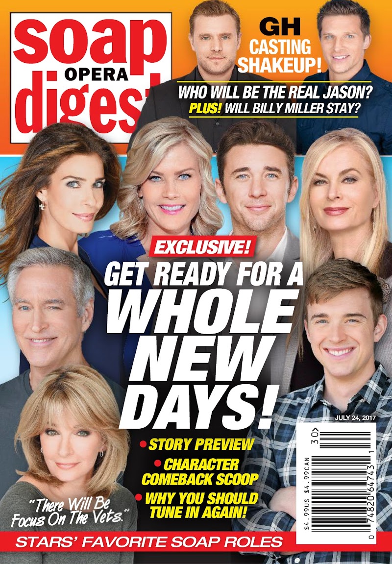 soap-opera-digest July 24, 2017 Issue Cover