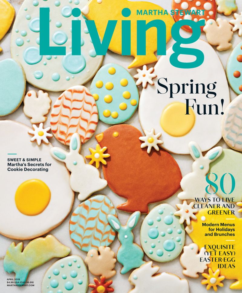 Martha-Stewart-Living April 01, 2019 Issue Cover
