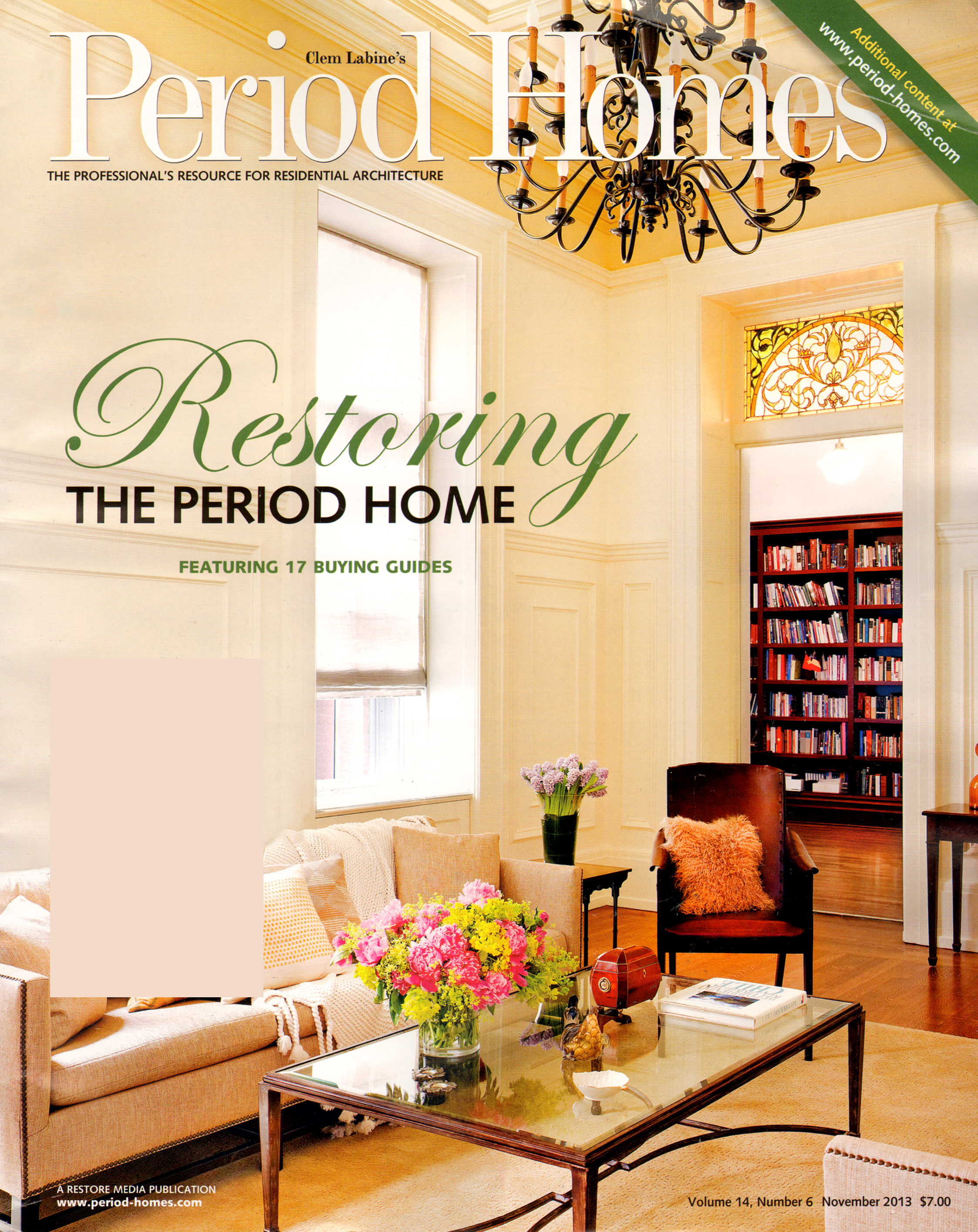 Period-Homes November 01, 2013 Issue Cover