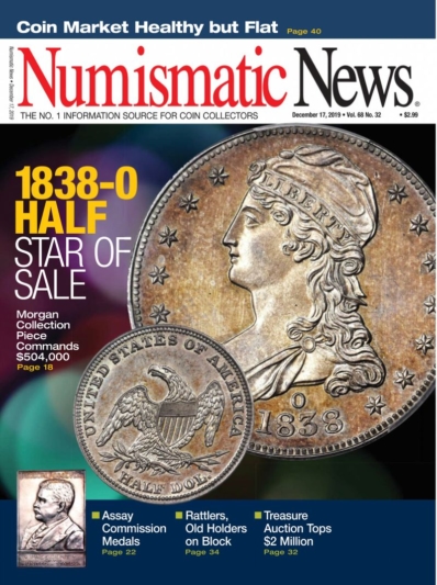 Numismatic News December 17, 2019 Issue Cover
