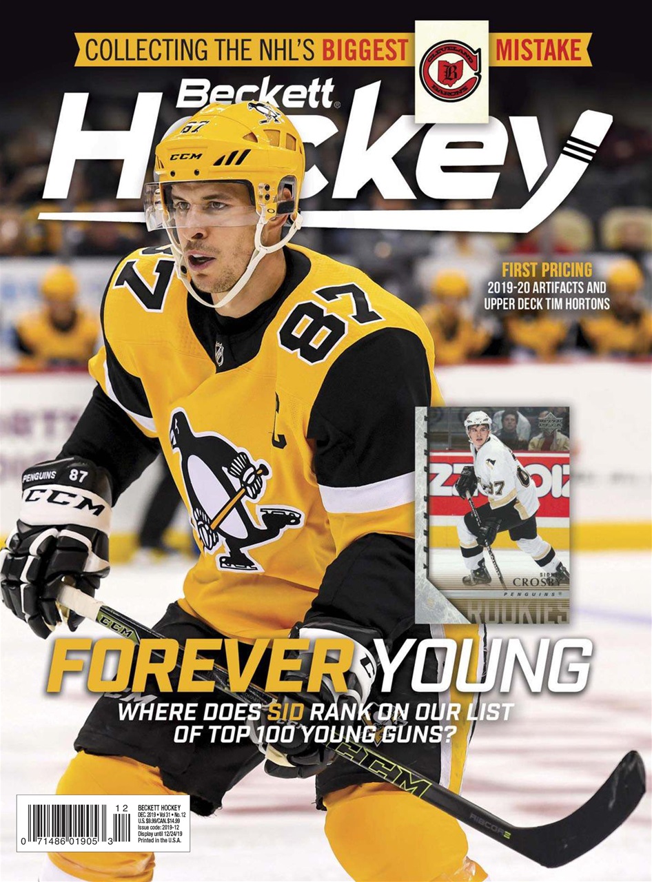 Beckett-Hockey December 01, 2019 Issue Cover
