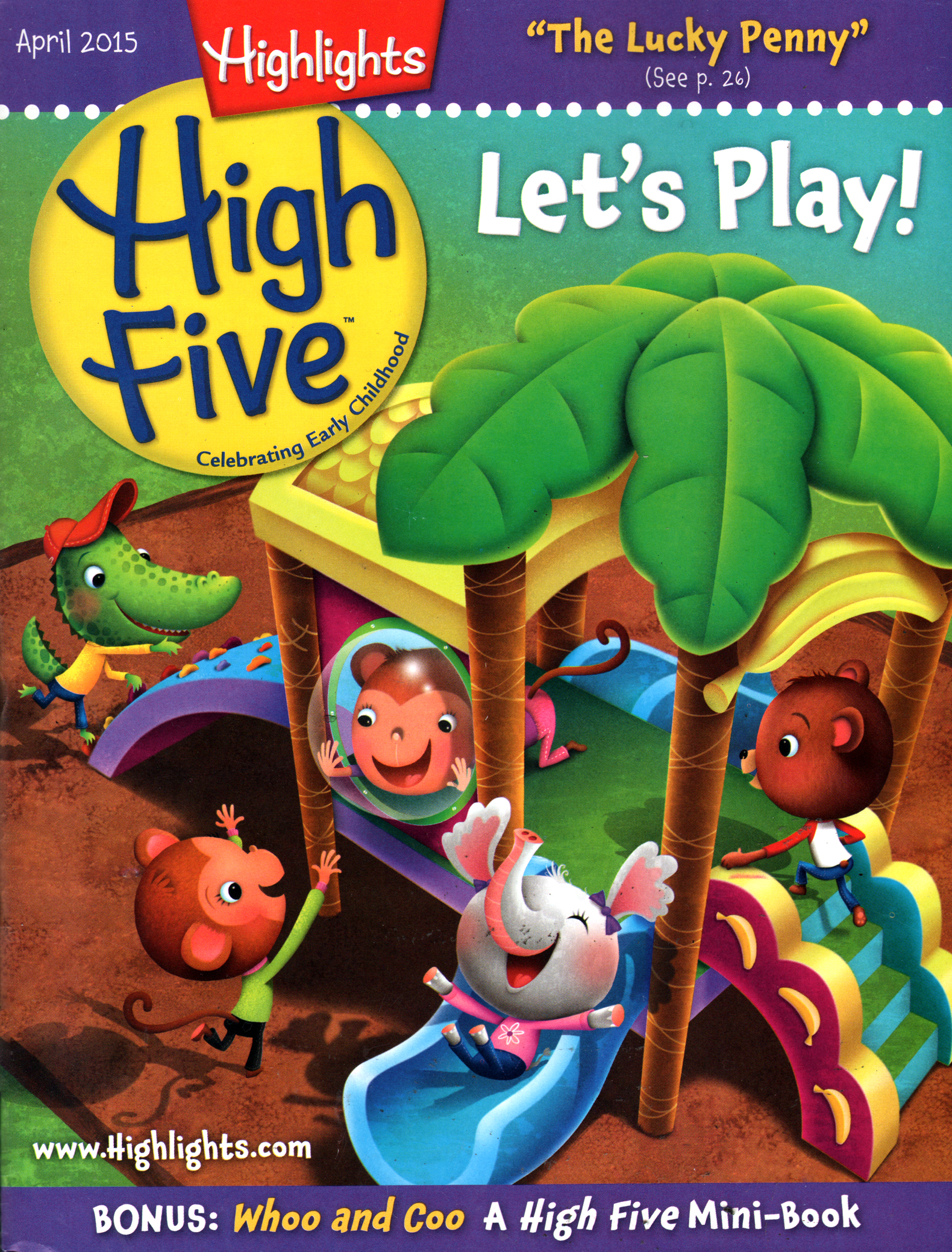 Highlights-High-Five April 01, 2015 Issue Cover