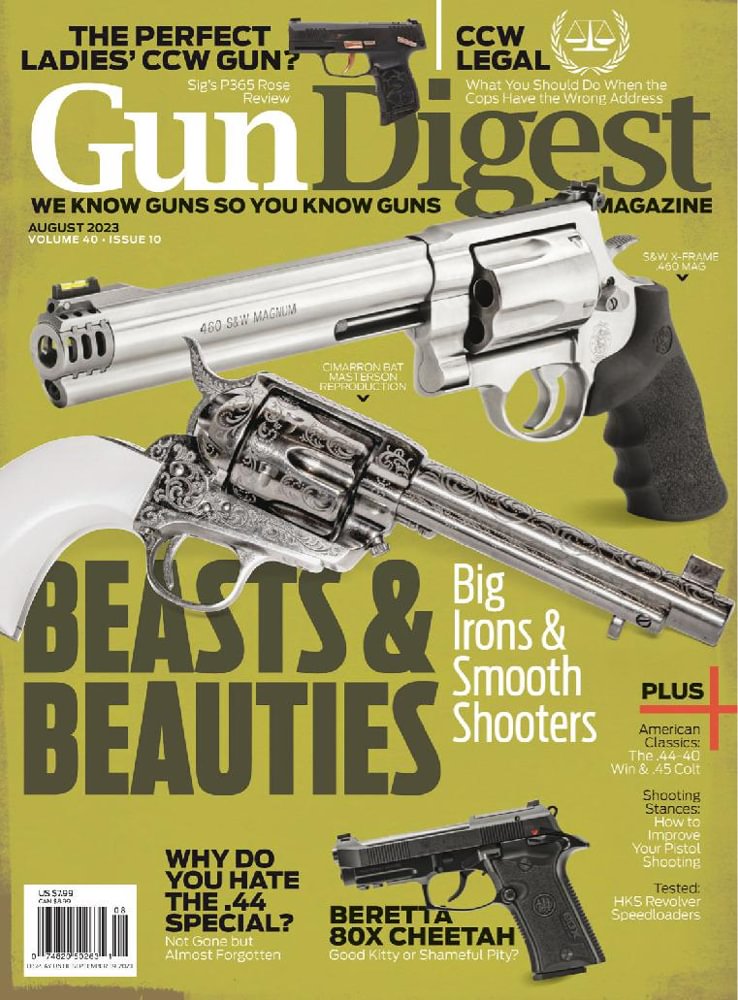 Gun-Digest August 01, 2023 Issue Cover