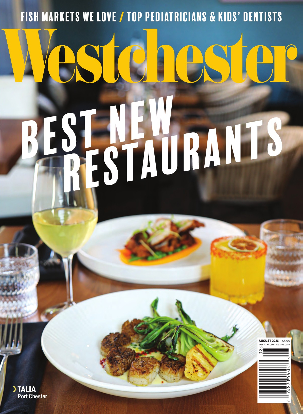 Westchester Magazine August 01, 2026 Issue Cover