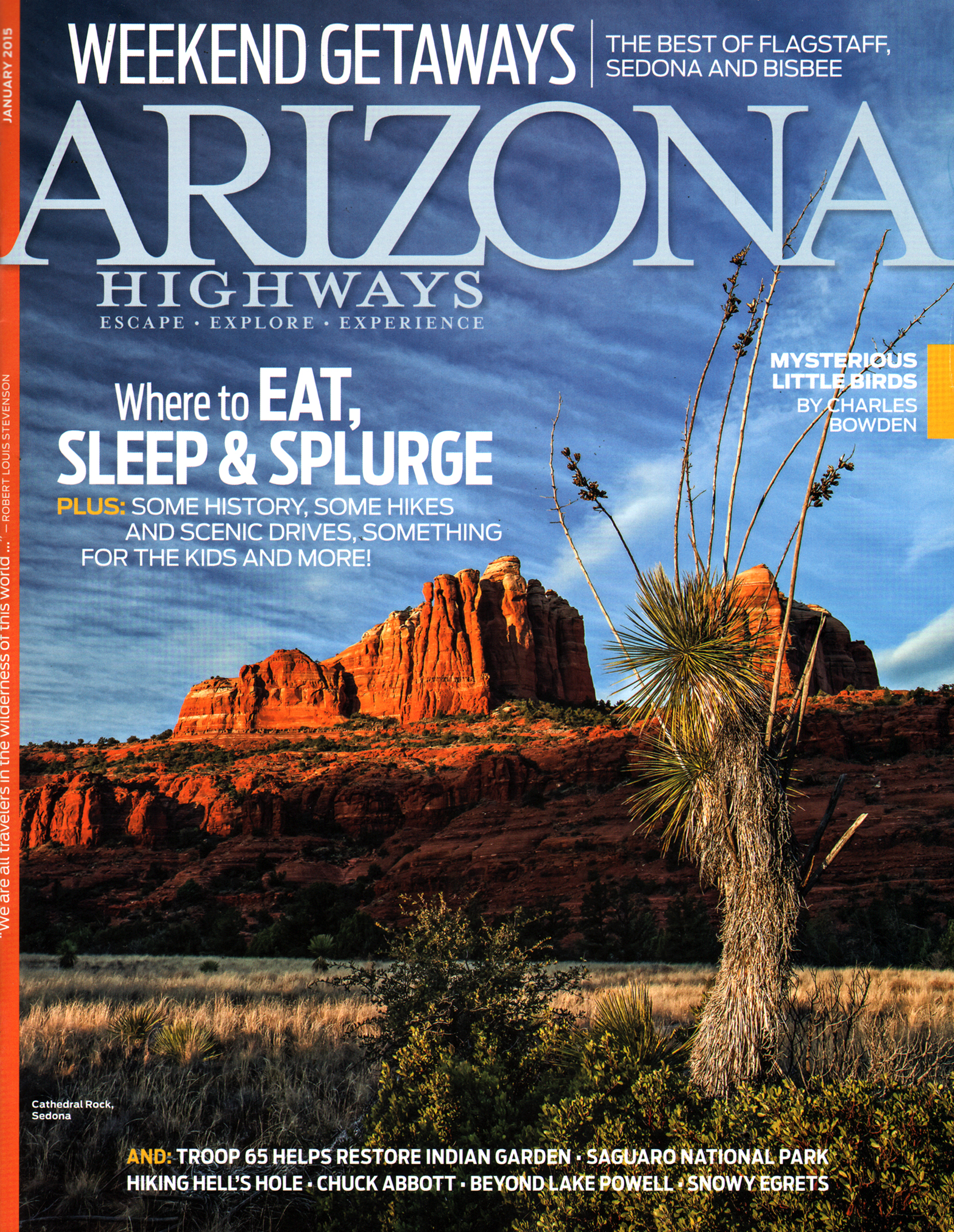 Arizona-Highways January 01, 2015 Issue Cover