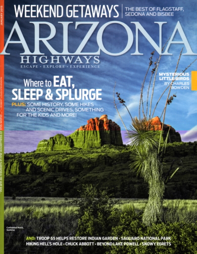 Arizona Highways January 01, 2015 Issue Cover