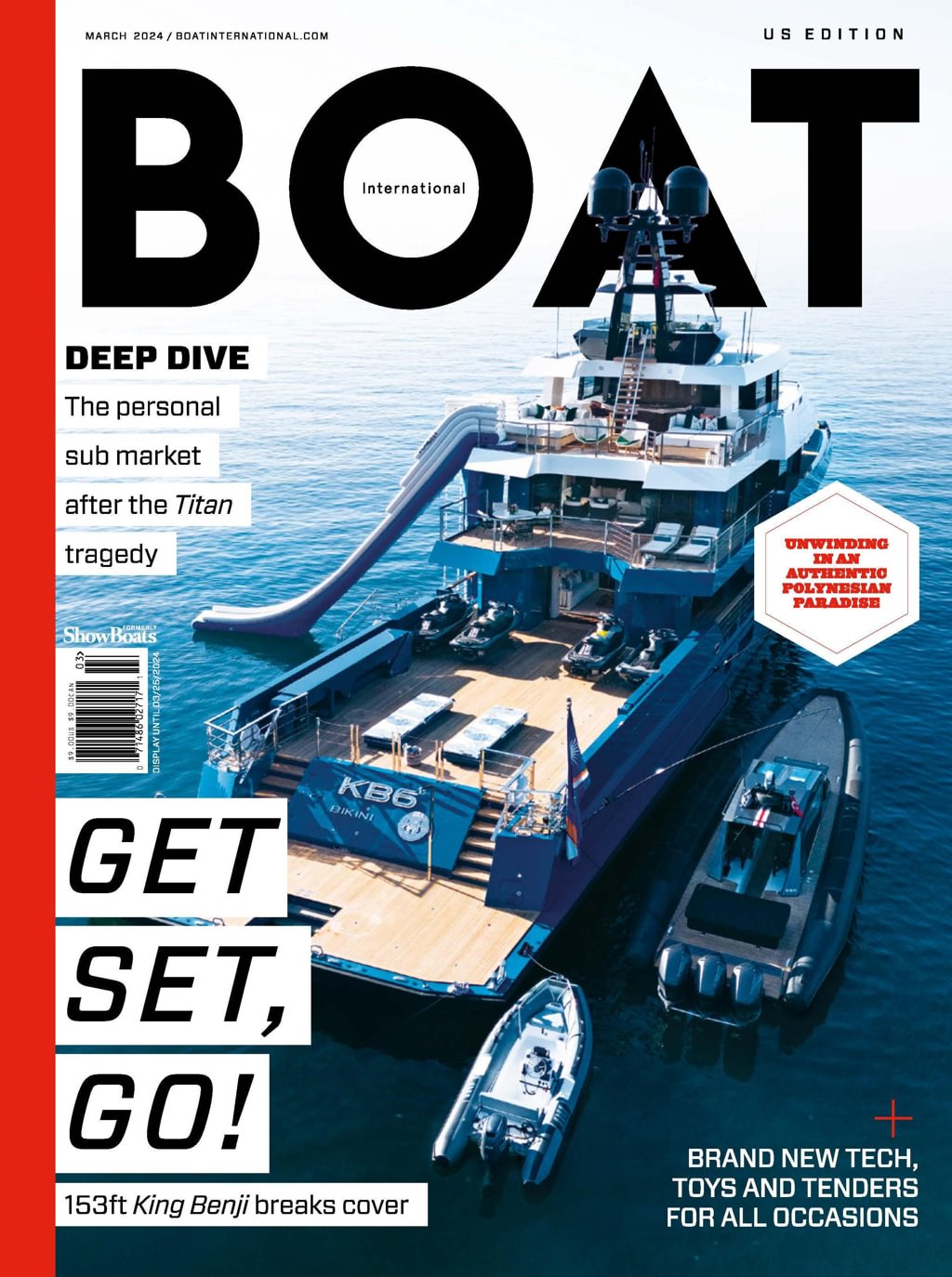 Boat-International-US March 01, 2024 Issue Cover