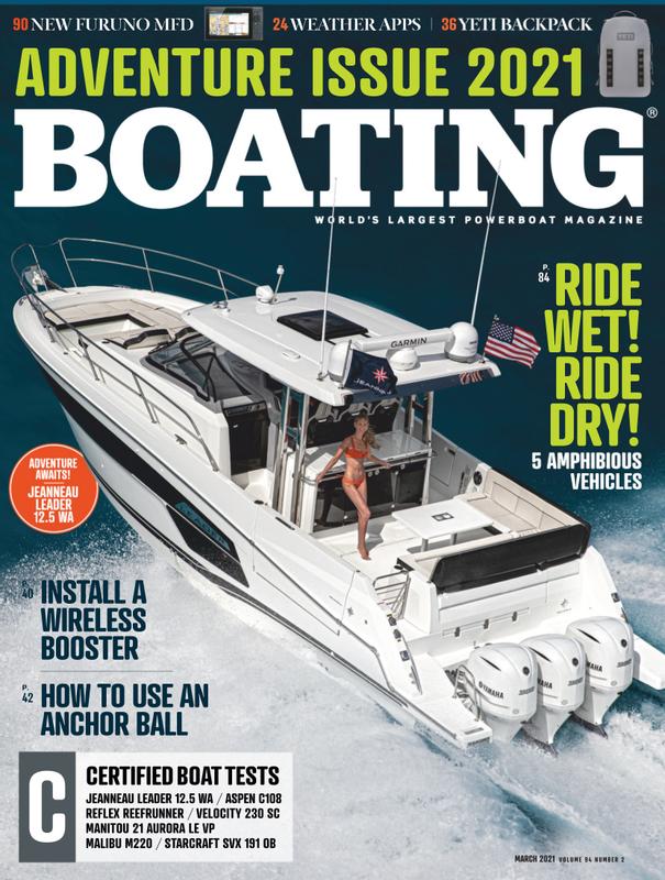 Boating March 01, 2021 Issue Cover